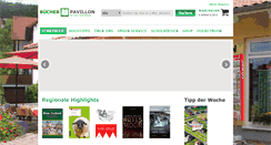 Desktop Screenshot of buecher-pavillon.de